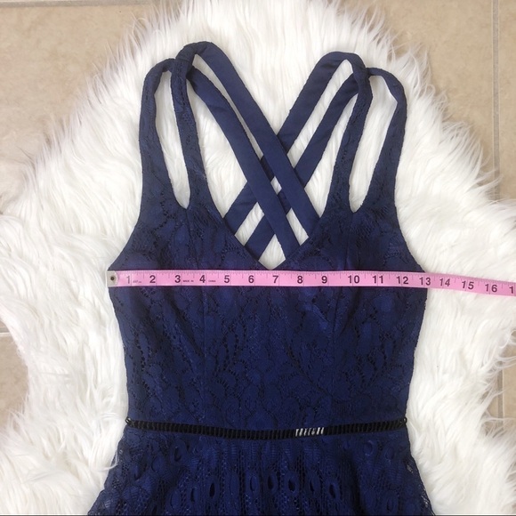 New Francesca’s Elsie Lace Fit and Flare dress - Picture 7 of 8